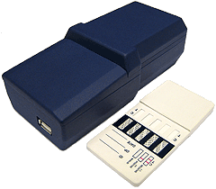 Von VTT entwickeltes kompaktes Leseger�t f�r laterale Teststreifen